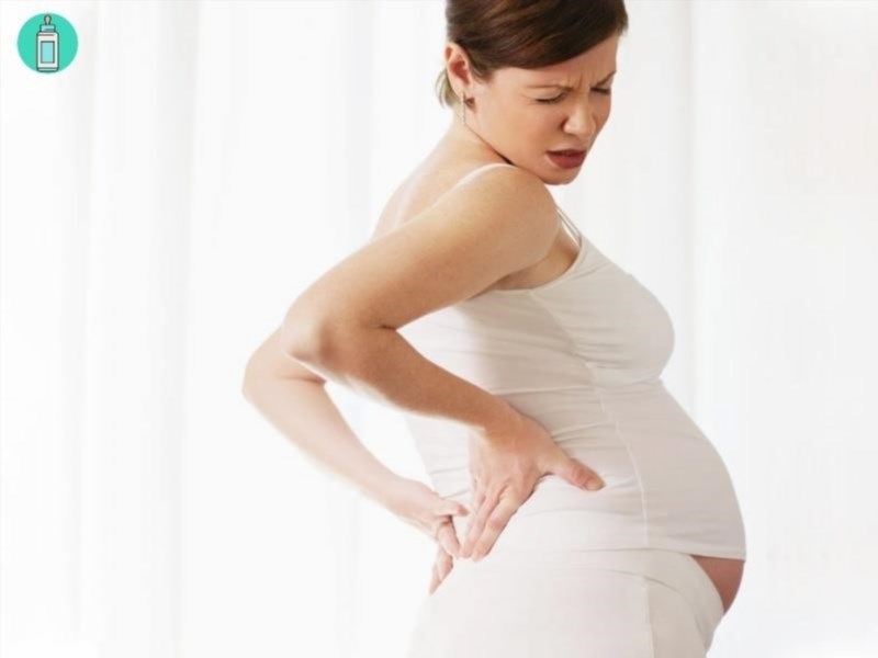 Giảm đau lưng trong quá trình mang bầu ở tuần thứ 21.
